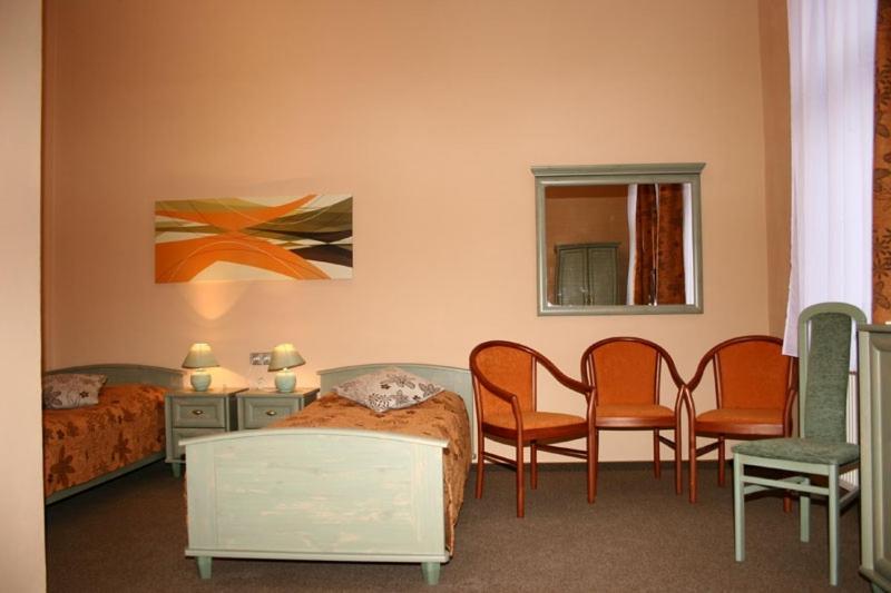 Zlaty Lev Hotel Louny Værelse billede